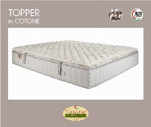 Topper in cotone, 100% naturale (fisso)