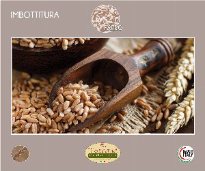 Guanciale in pula di FARRO biologico e tessuto in puro cotone biologico · dettaglio 3