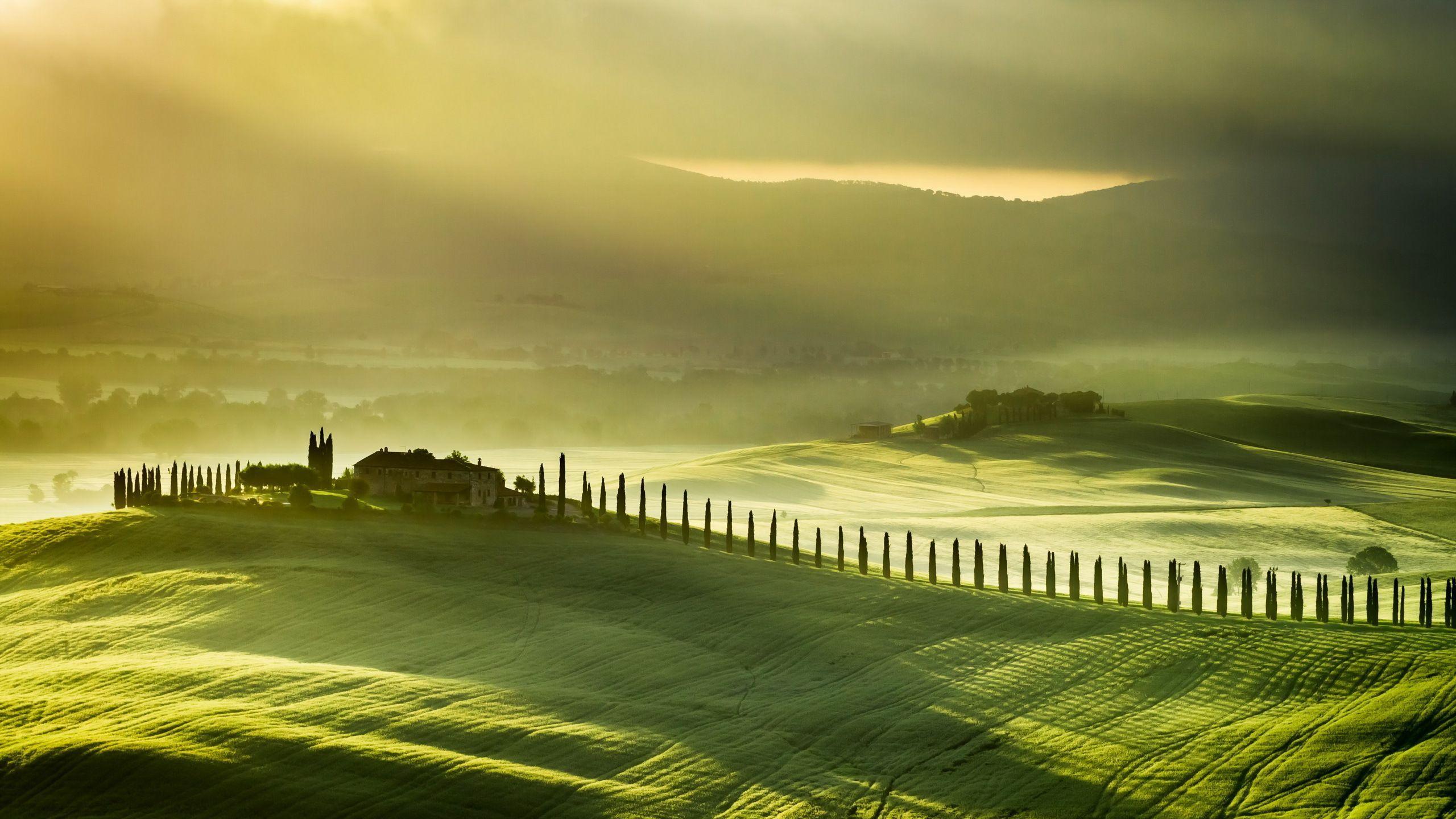 Il paesaggio delle colline toscane